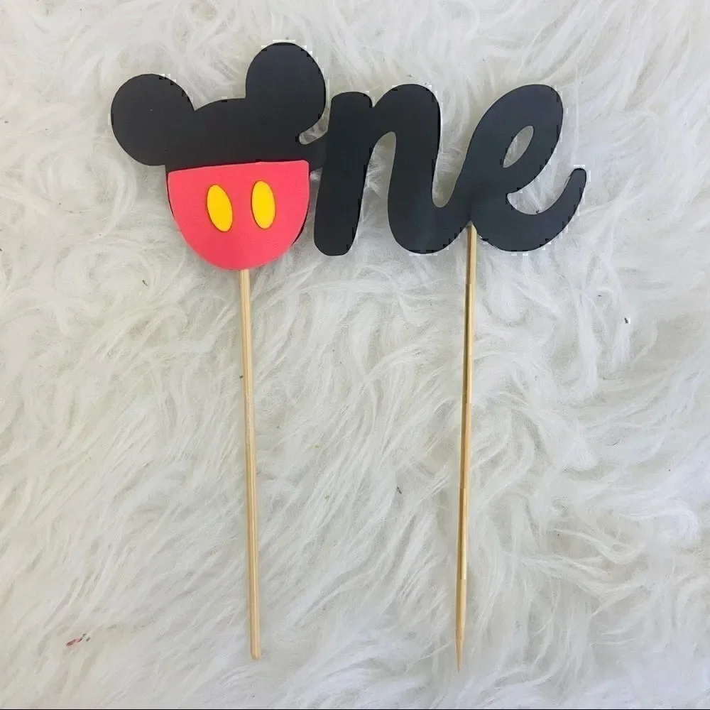 Mickey one cake topper first birthday party